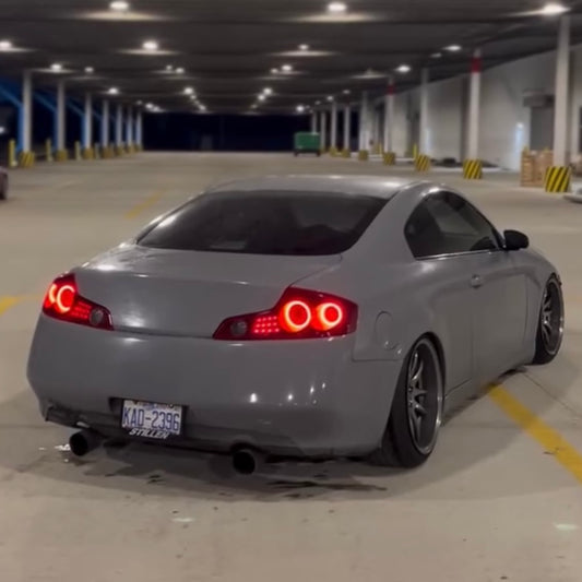 G35 03-05 GTR Style Halo Tail Lights