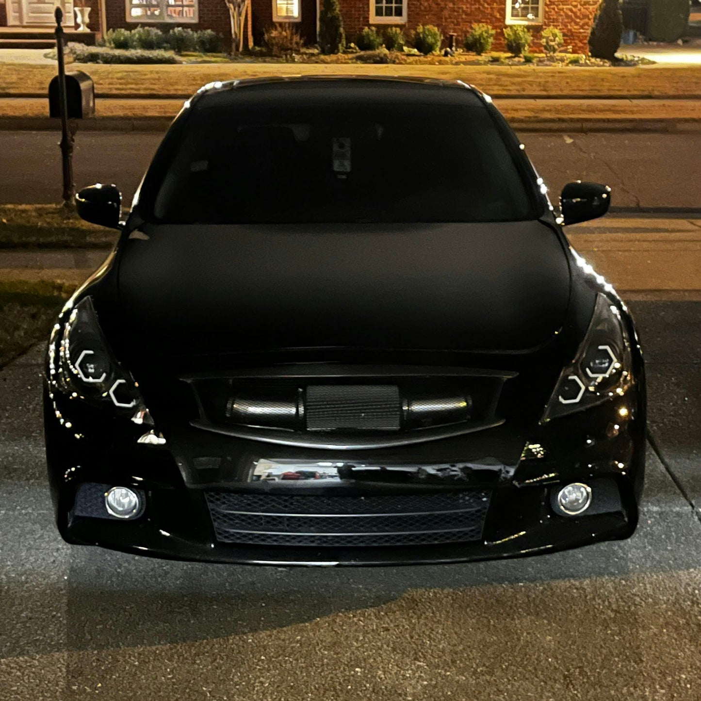 G37 Sedan Hex Headlights