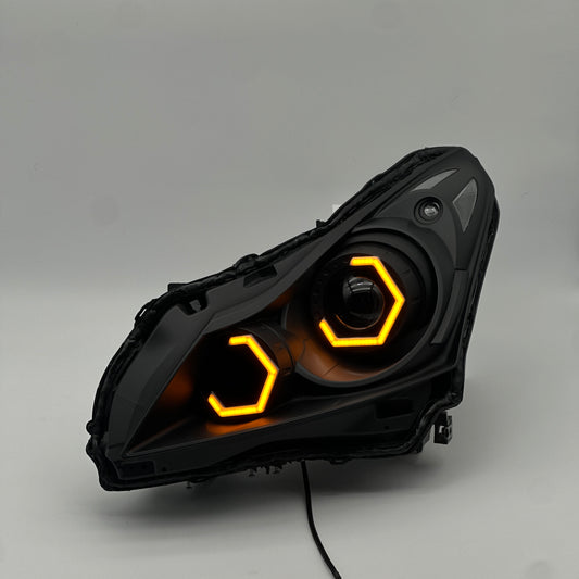 G37 Sedan Hex Headlights