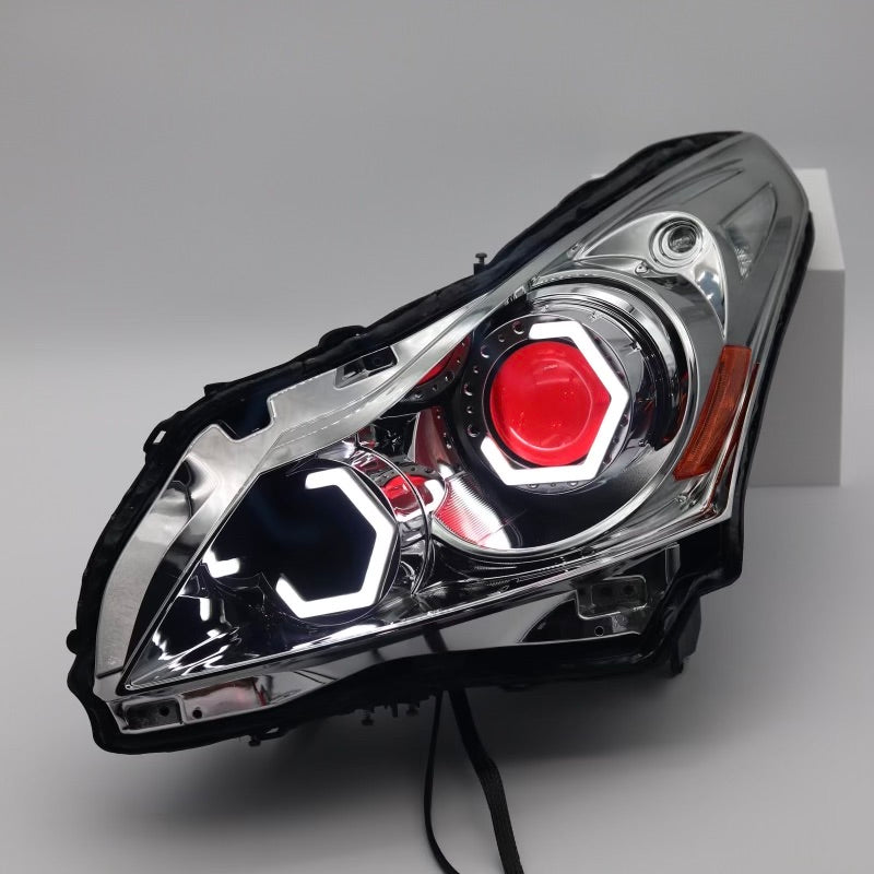 G37 Sedan Hex Headlights