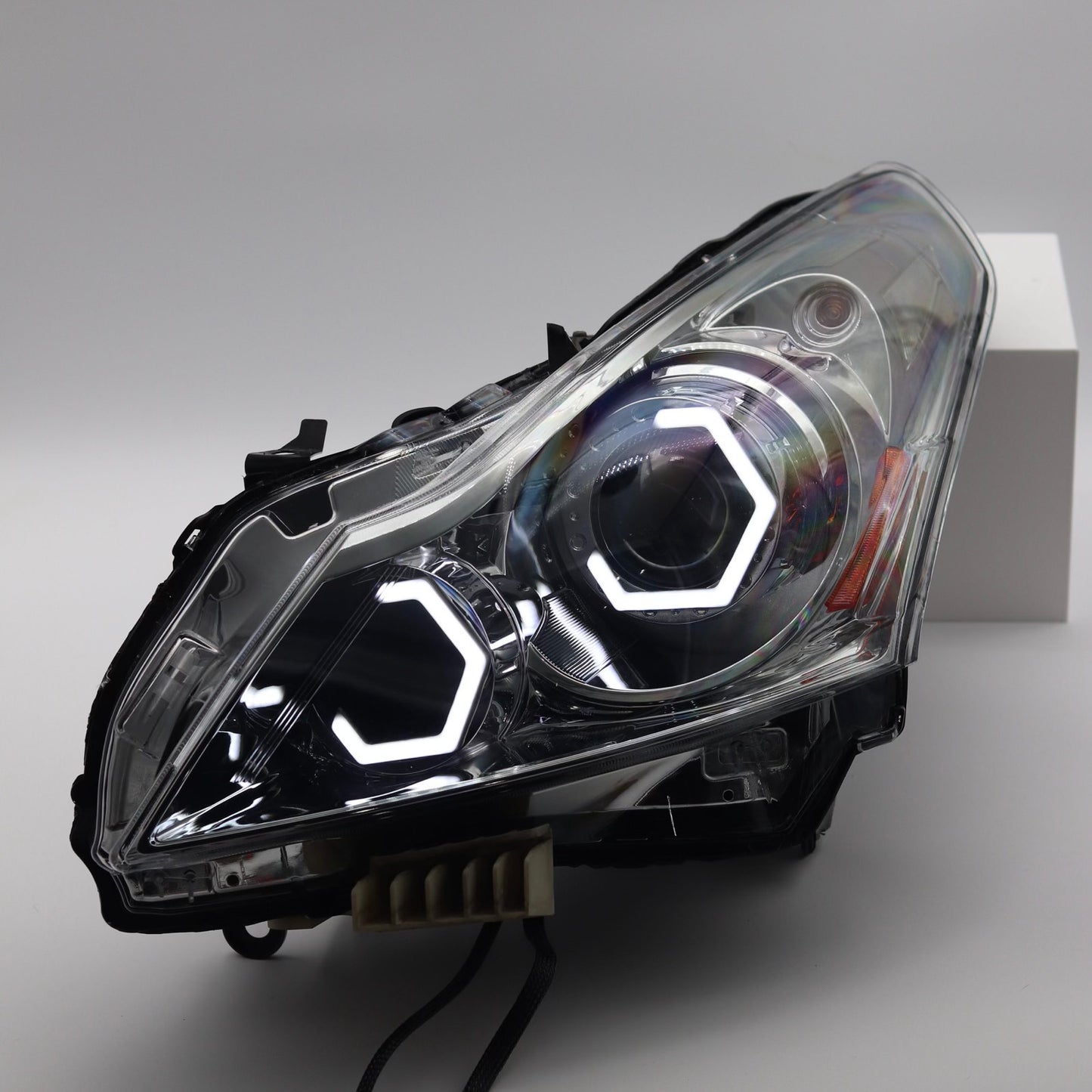 G37 Sedan Hex Headlights
