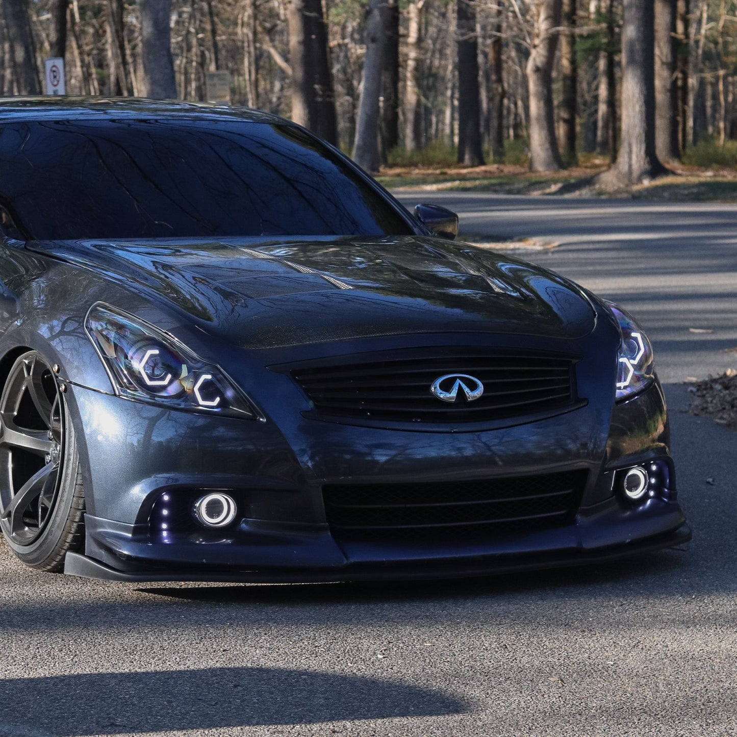 G37 Sedan Hex Headlights
