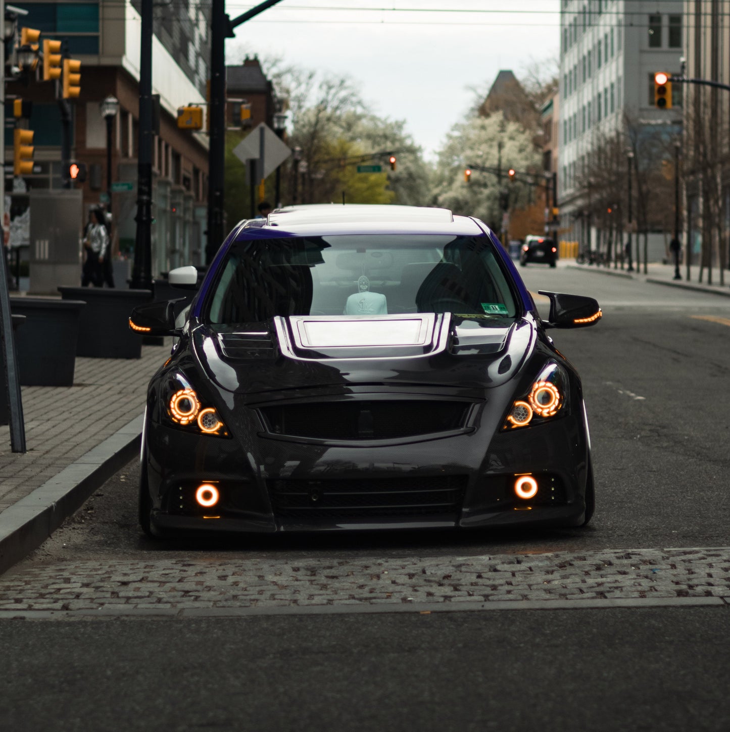 G37 Sedan Sport Bumper LED DRL