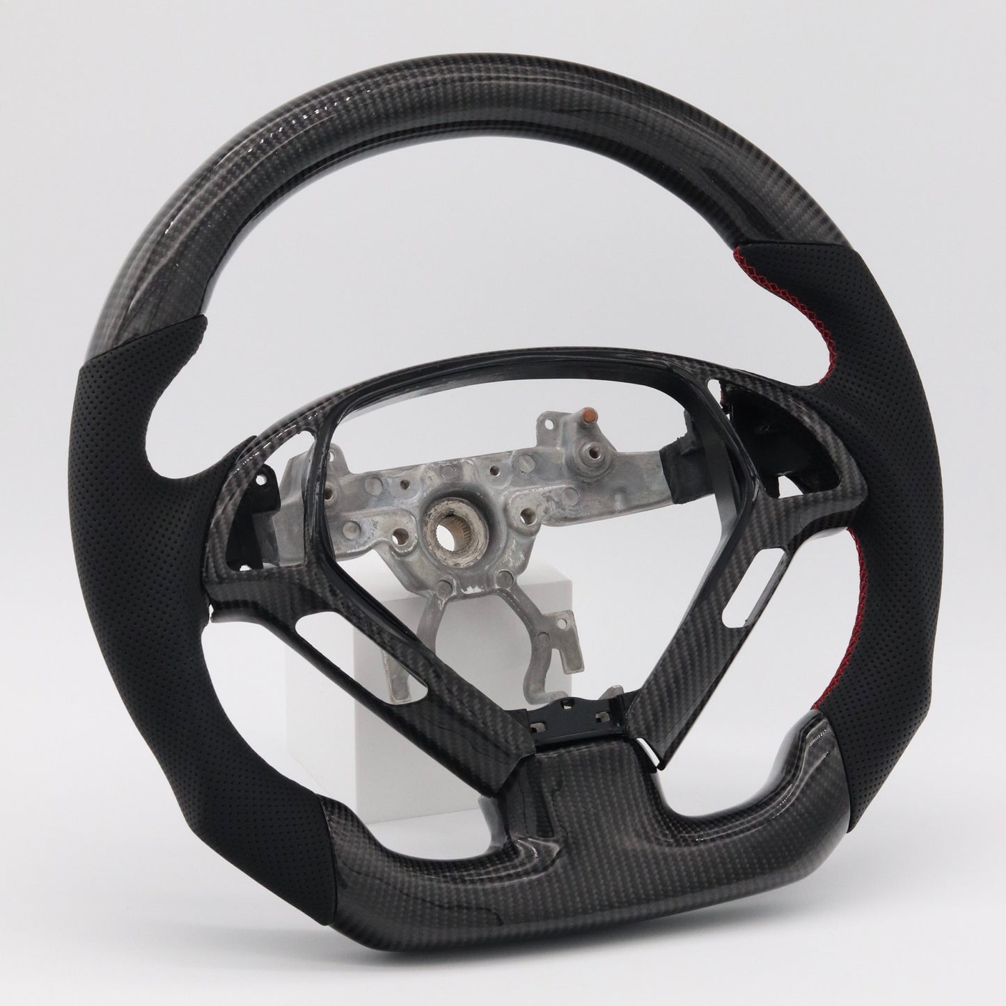 G37 Carbon Fiber Weave Steering Wheel