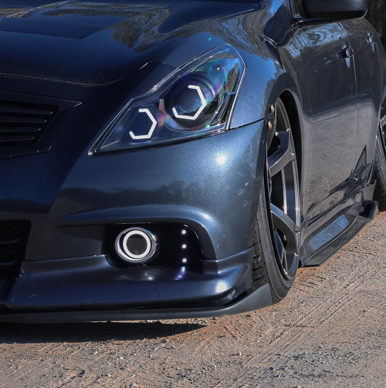 G37 RGB Flow Hex Halo Headlights