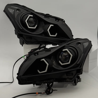 G37 RGB Flow Hex Halo Headlights