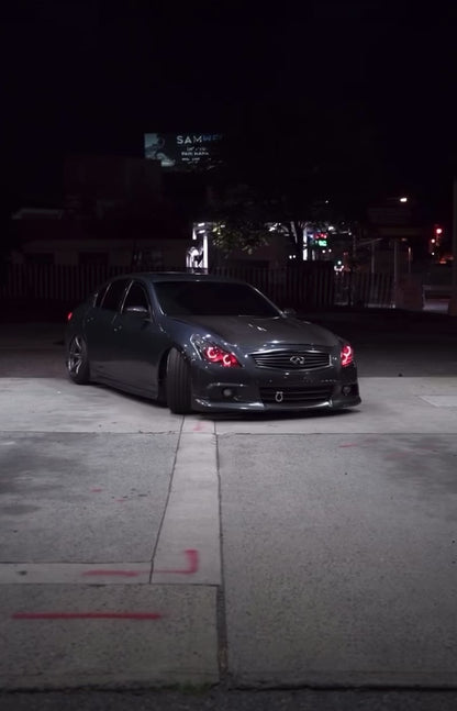 G37 RGB Flow Hex Halo Headlights