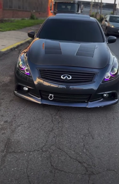 G37 RGB Flow Hex Halo Headlights